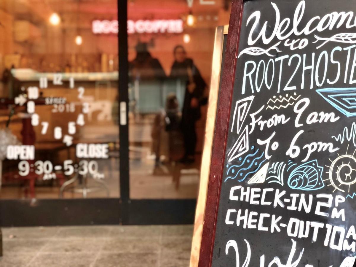 Root2 Coffee & Hostel Kyōto Exterior foto